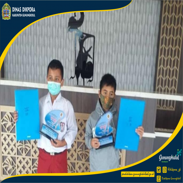 Gambar PERAIH JUARA II MELUKIS TINGKAT SD