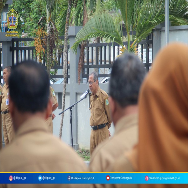 Gambar APEL KERJA RUTIN DISDIKPORA KABUPATEN GUNUNGKIDUL