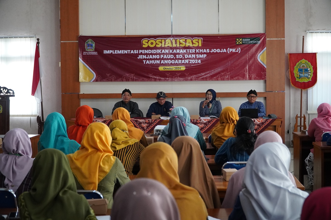 Sosialisasi Implementasi Pendidikan Karakter Khas Jogja (PKJ) untuk jenjang PAUD, SD, dan SMP