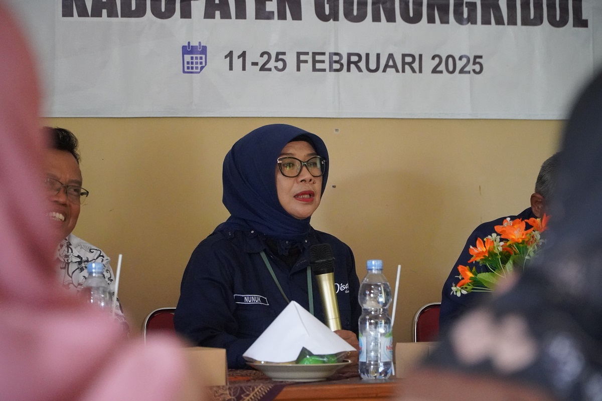 KEPALA DINAS PENDIDIKAN GUNUNGKIDUL MEMBUKA ACARA SOSIALISASI TATA NASKAH DINAS DAN PENGGUNAAN BAHASA PADA RUANG PUBLIK DINAS PENDIDIKAN KABUPATEN GUNUNGKIDUL