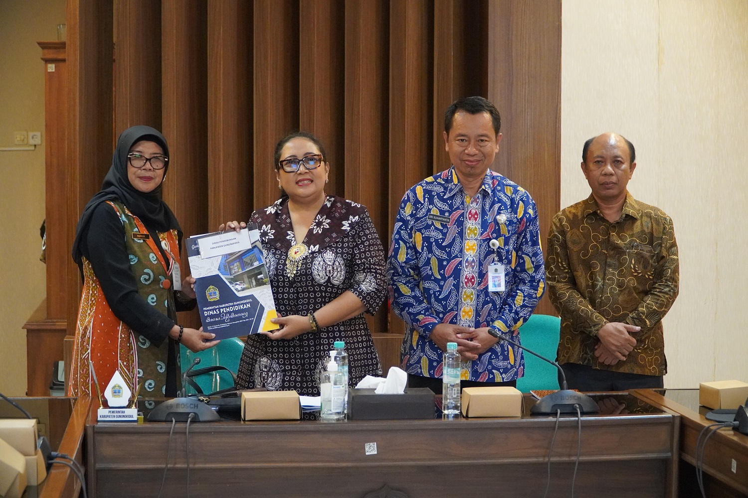 Gambar Penandatanganan Perjanjian Kerja Sama Inovasi Perangkat Daerah untuk Mendukung Layanan PAUD Kabupaten Gunungkidul