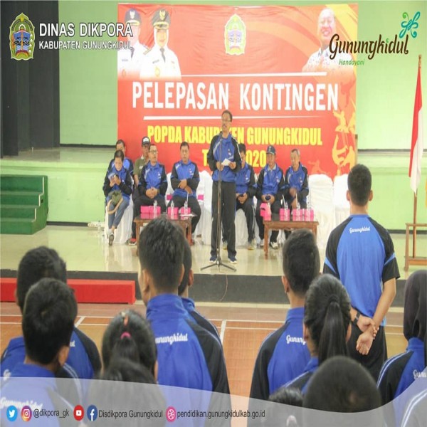 Gambar PELEPASAN KONTINGEN PEKAN OLAHRAGA PELAJAR DAERAH (POPDA)