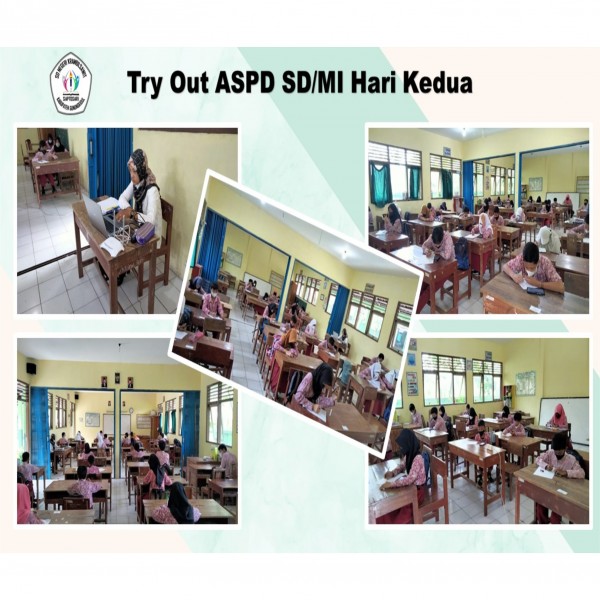 Gambar Try Out ASPD SD/MI hari kedua