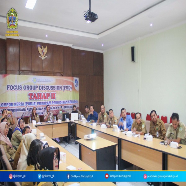 Gambar FOCUS GROUP DISCUSSION (FGD) / DISKUSI KELOMPOK TERPIMPIN (DKT) KELOMPOK KERJA (POKJA) PENDIDIKAN KELUARGA TAHUN 2019