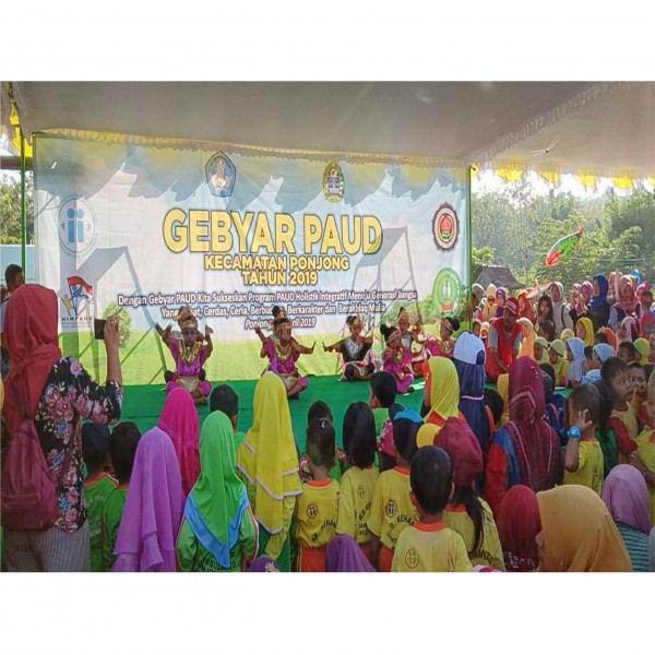 Gambar GEBYAR PAUD KECAMATAN PONJONG 2019