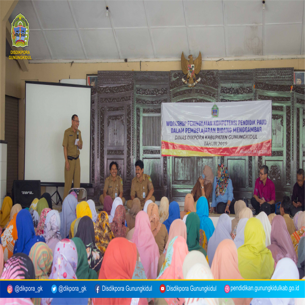 Gambar WORKSHOP PENINGKATAN KOMPETENSI PENDIDIK PAUD DALAM PEMBELAJARAN BIDANG MENGGAMBAR