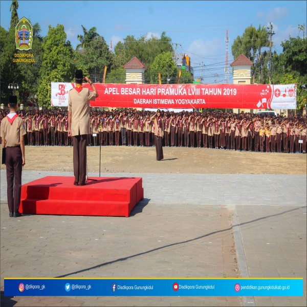 Gambar APEL BESAR HARI PRAMUKA KE-58 KWARDA GERAKAN PRAMUKA DAERAH ISTIMEWA YOGYAKARTA*