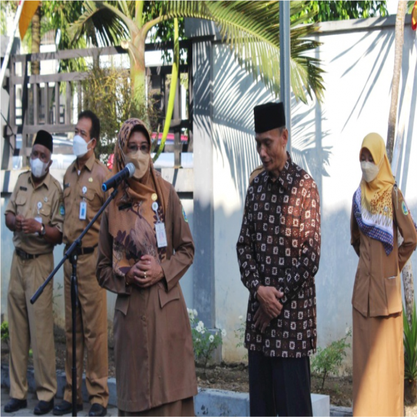 Gambar Penyambutan Kepala Dinas Baru dan Halal Bihalal Keluarga Besar Dinas Pendidikan Kabupaten Gunungkidul