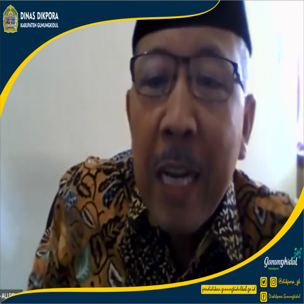 Gambar Rakor Awal Tahun Pelajaran 2021/2022 Jenjang SMP